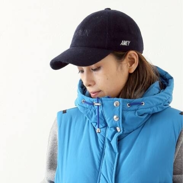 【ポイント10倍】 AMERICANA/アメリカーナ】 別注 エンブロイダリー フェルトキャップ 帽子