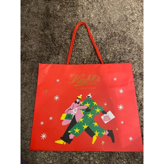 Kiehl's(キールズ)のキールズ　ショップ袋　クリスマス限定 レディースのバッグ(ショップ袋)の商品写真