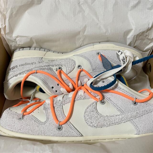 NIKE Off-White Dunk Low Lot 19