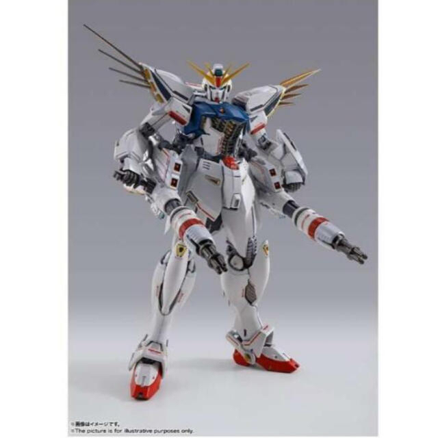 BANDAI(バンダイ)のMETAL BUILD ガンダムF91 CHRONICLE WHITE Ver． エンタメ/ホビーのおもちゃ/ぬいぐるみ(模型/プラモデル)の商品写真