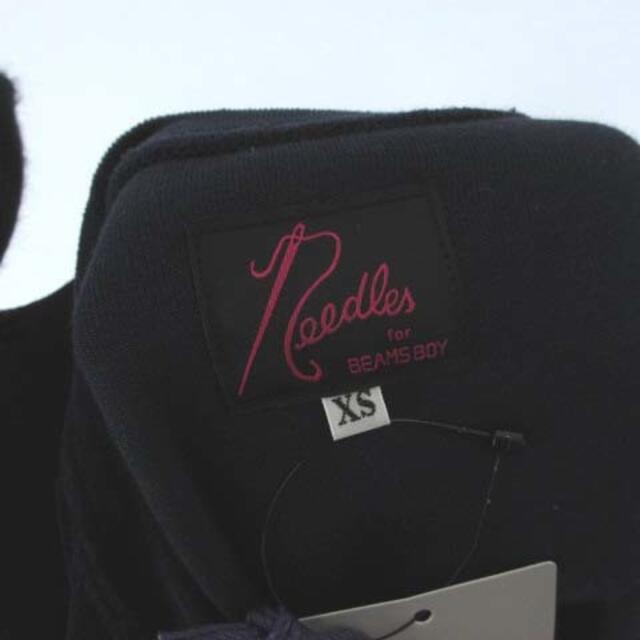 Needles(ニードルス)のニードルス ビームスボーイ別注 21AW ベロアカットソーパピヨン刺繍 紺 XS レディースのトップス(カットソー(長袖/七分))の商品写真
