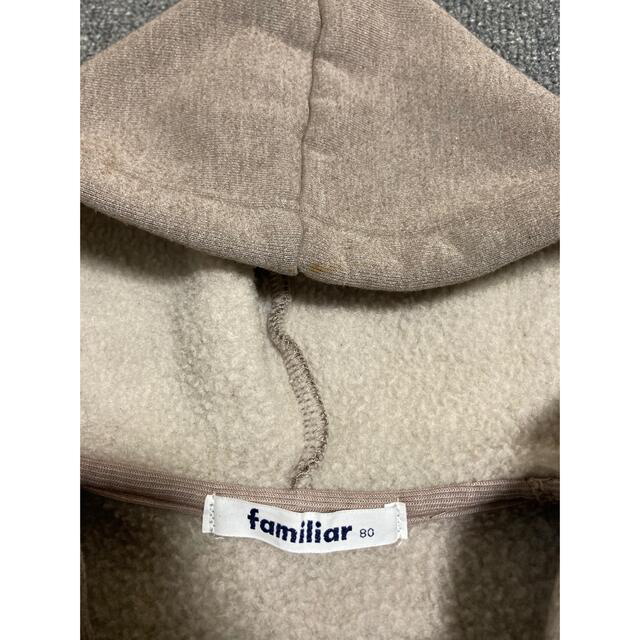 familiar(ファミリア)のファミリア  familiar ダッフルコート 80cm キッズ/ベビー/マタニティのベビー服(~85cm)(ジャケット/コート)の商品写真