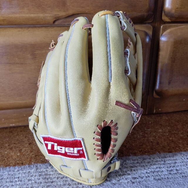 TIGER - グローブ グラブ 美津和 Tiger DUALDENT プロモデル 内 TIGER - グローブ グラブ 美津和 Tiger DUALDENT プロモデル 内