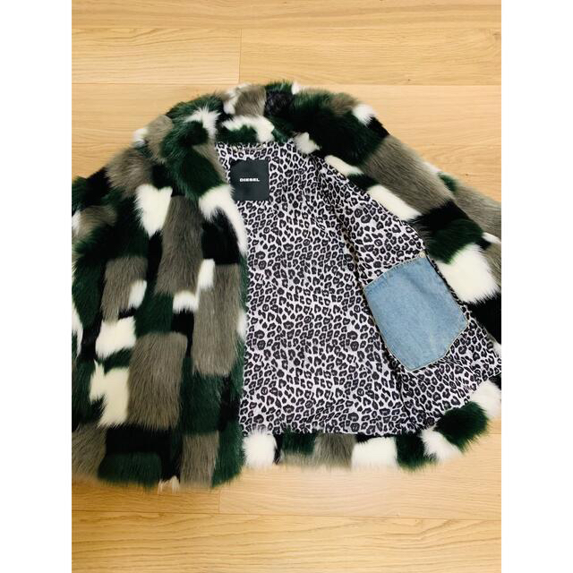 新品・未使用❗️定価約7万円❗️DIESELフェイクファージャケット 5