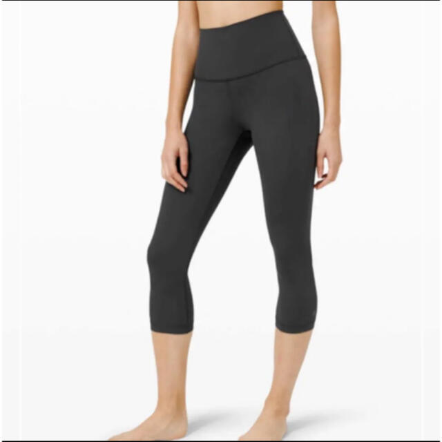 lululemon - ルルレモン着脱し易い後ろファスナーのクロップレギンス
