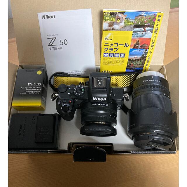 世界的に有名な Nikon - ダブルズームキット ニコン Z50 ミラーレス