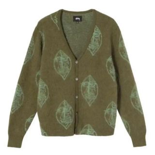 ステューシー(STUSSY)のStussy Mask Mohair Cardigan (カーディガン)