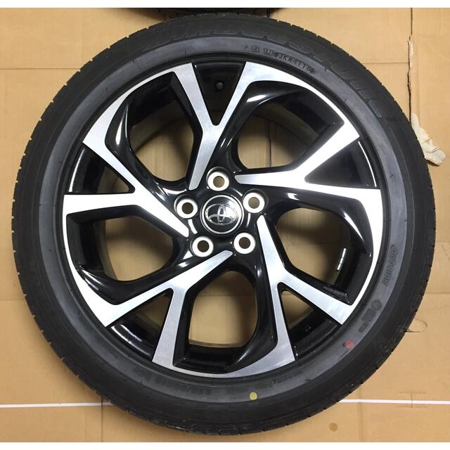 トヨタ - 美品トヨタC-HR純正18×7J ホイール☆ブリヂストン225/50R18 4