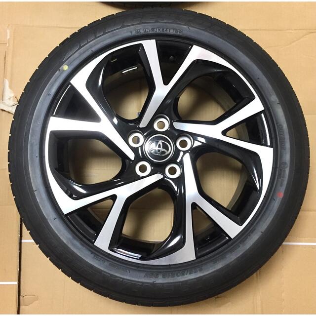 トヨタ - 美品トヨタC-HR純正18×7J ホイール☆ブリヂストン225/50R18 4