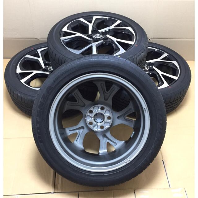 トヨタ - 美品トヨタC-HR純正18×7J ホイール☆ブリヂストン225/50R18 4