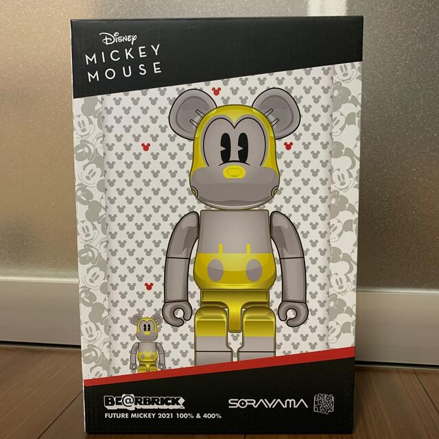 BE@RBRICK FUTURE MICKEY 2021 100％ & 400％