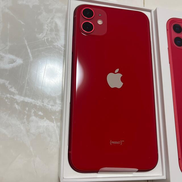 iPhone11  128GB  RED  SIMフリー　初期動作確認のみ