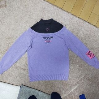 アナップ(ANAP)のANAPGIRL♡トレーナー♡Ｓサイズ♡150(Tシャツ/カットソー)