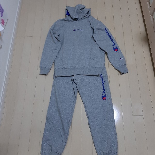 Champion バスケットボール　ジュニアスウェット上下　140cm