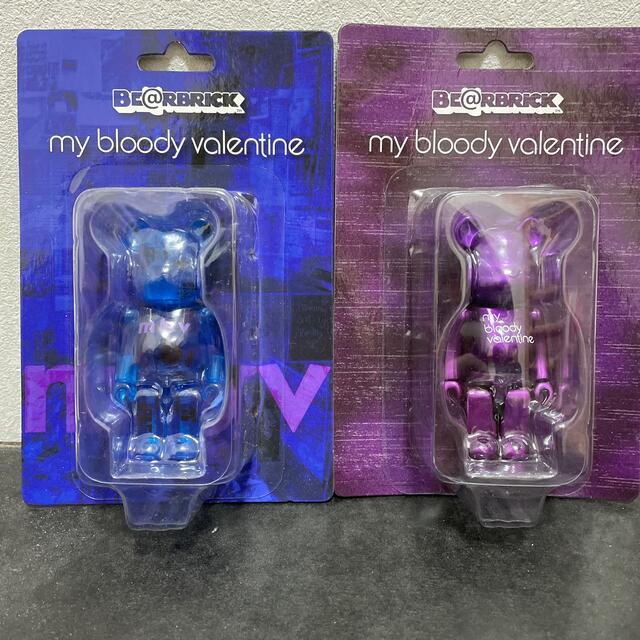 MEDICOM TOY(メディコムトイ)のベアブリック100% my bloody valentine エンタメ/ホビーのコレクション(ノベルティグッズ)の商品写真