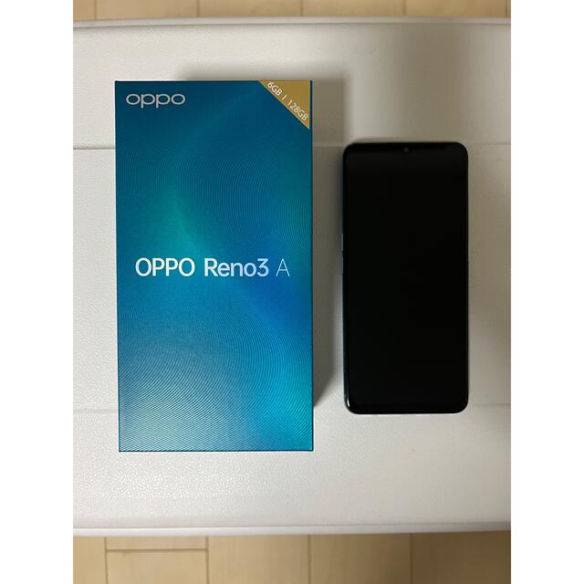 オリジナルデザイン手作り商品 OPPO Reno3 A 6GB 128GB ホワイト
