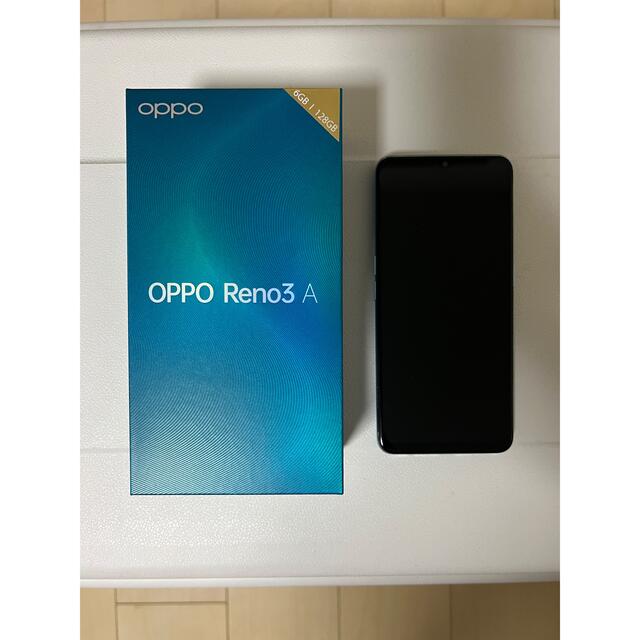 OPPO Reno3 A 128GB ホワイト SIMフリー CPH2013 - スマートフォン