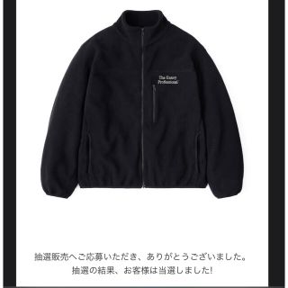 ワンエルディーケーセレクト(1LDK SELECT)のennoy エンノイ Polartec Fleece Jacket  ブラック　(ブルゾン)