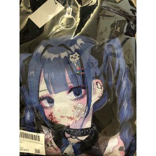 REFLEM レフレム negi 限定 コラボ 青髪 少女 パーカー