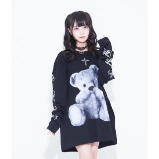 ミルクボーイ(MILKBOY)のTRAVAS TOKYO Furry bear ロンT Tシャツ クマ 熊(Tシャツ(長袖/七分))