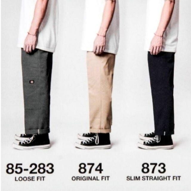 Dickies(ディッキーズ)の新品未使用 ディッキーズ ワークパンツ カーキ 874 KH 33×30 メンズのパンツ(ワークパンツ/カーゴパンツ)の商品写真