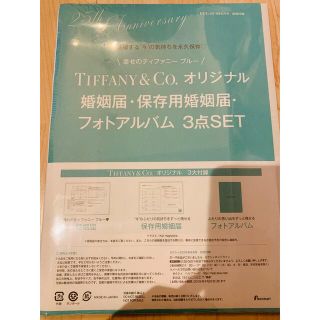 ティファニー(Tiffany & Co.)のTiffany& Co.婚姻届(結婚/出産/子育て)