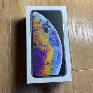 アップル(Apple)のiPhone Xs Silver 64 GB SIMフリー(スマートフォン本体)