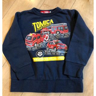 トミカ  トレーナー　120センチ　紺色(Tシャツ/カットソー)