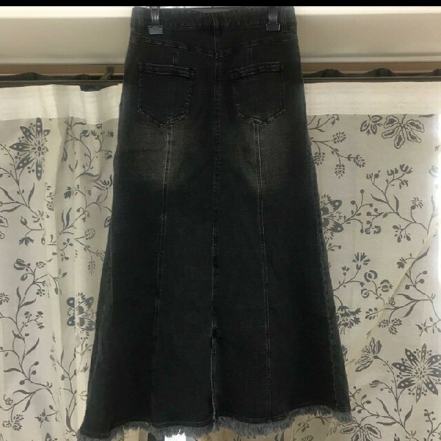 Ameri VINTAGE(アメリヴィンテージ)の値下げ！ロングデニム スカート レディースのスカート(ロングスカート)の商品写真