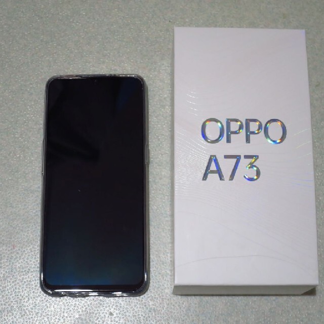 《値下げ》【未使用品】OPPO A73 ネービーブルー CPH2099 BL644インチストレージ