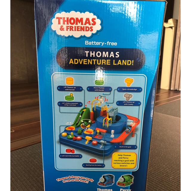 トーマス　アドベンチャーランド　おもちゃ　プラレール キッズ/ベビー/マタニティのおもちゃ(電車のおもちゃ/車)の商品写真