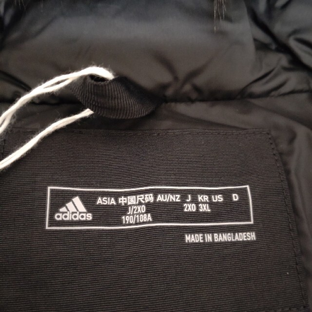 【新品 未使用】adidas アディダス 中綿 ダウンジャケット フード 5