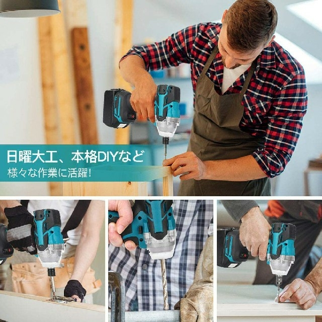 Makita(マキタ)の新品 マキタ 18v 互換 インパクトドライバー スポーツ/アウトドアの自転車(工具/メンテナンス)の商品写真