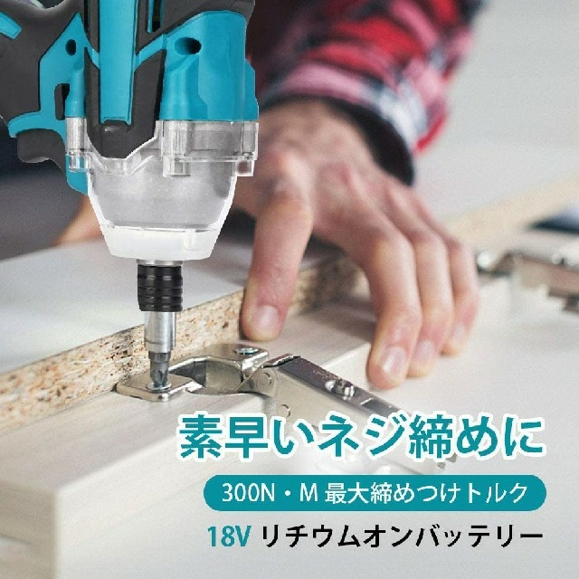 Makita(マキタ)の新品 マキタ 18v 互換 インパクトドライバー スポーツ/アウトドアの自転車(工具/メンテナンス)の商品写真