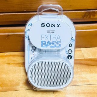 ソニー(SONY)の【新品】SONY ソニー SRS-XB01WC 重低音ワイヤレススピーカー W (ポータブルプレーヤー)