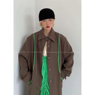 マウジー(moussy)のi am ラインロングコート(ロングコート)