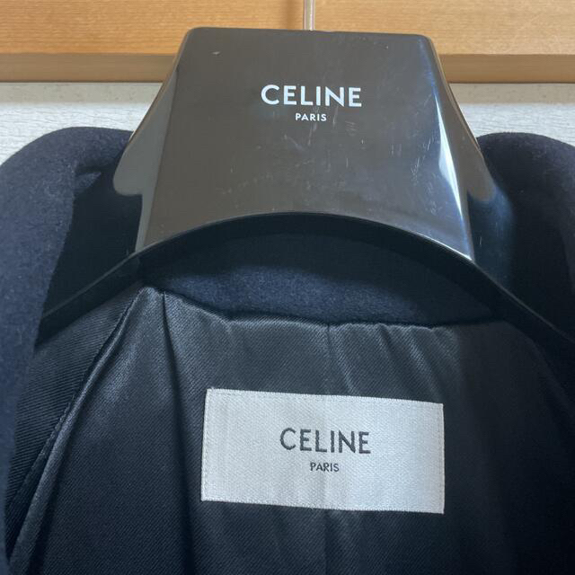 celine(セリーヌ)のタメ吉さん専用★CELINE 20AW 紺 レディースのジャケット/アウター(ロングコート)の商品写真