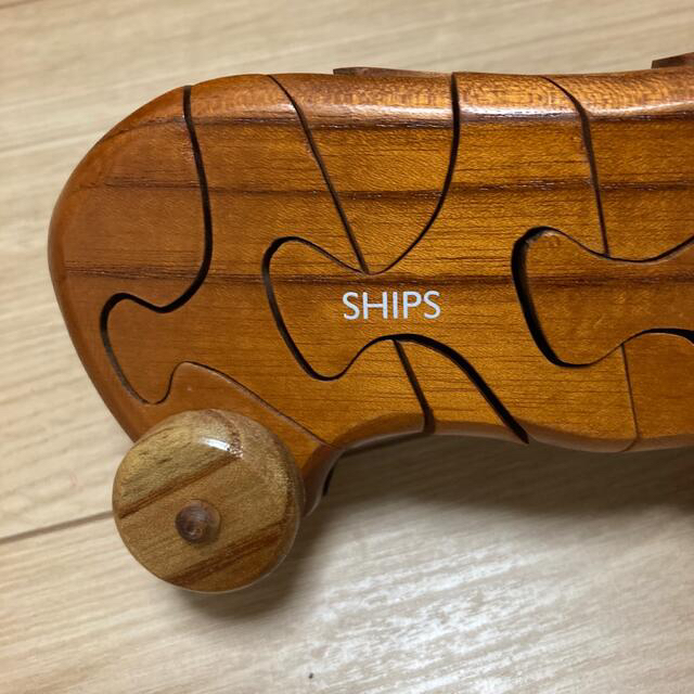 SHIPS KIDS(シップスキッズ)の木製立体パズル　サイ キッズ/ベビー/マタニティのおもちゃ(積み木/ブロック)の商品写真