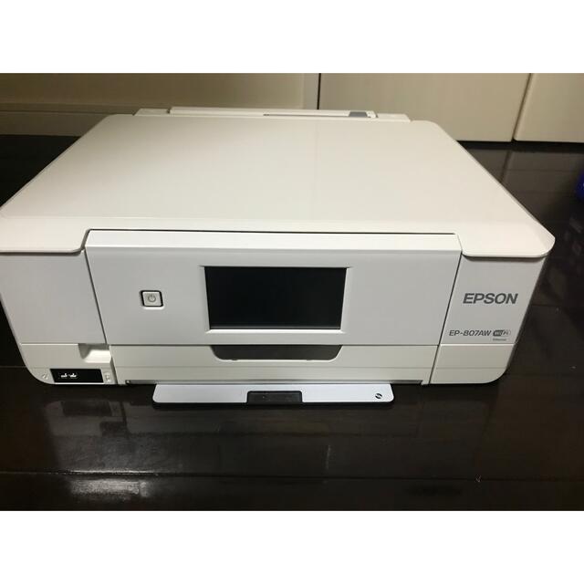 PC周辺機器エプソン　プリンター　EP-807AW