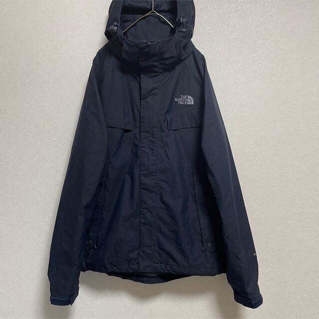 THE NORTH FACE(ザノースフェイス)の美品 ノースフェイス 紺色 マウンテンパーカー レディースXL HYVENT レディースのジャケット/アウター(ナイロンジャケット)の商品写真