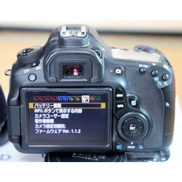 Canon EOS60D FES17-85 レンズセット バッテリ２個