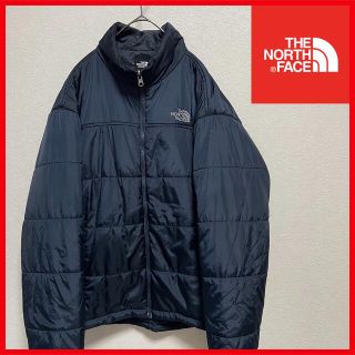 ザノースフェイス(THE NORTH FACE)の美品 ノースフェイス ネイビー 中綿ジャケット メンズL(ブルゾン)