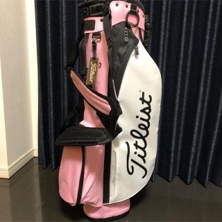 タイトリスト(Titleist)の【新品未使用】限定　Titlist Players4 ピンク キャディバック(バッグ)