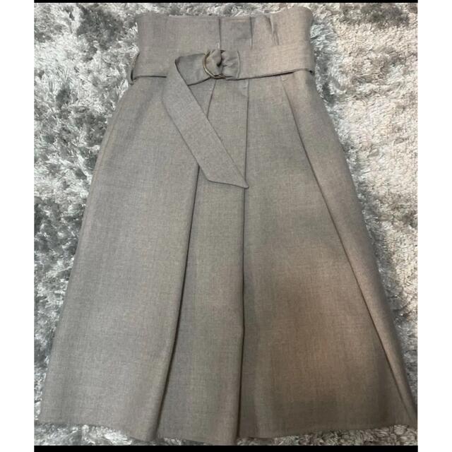 ✳︎お値下げ✳︎ 美品　UNITED TOKYO グレー ウールスカート