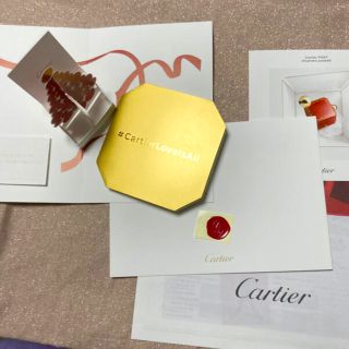 カルティエ(Cartier)のカルティエ クリスマスカード ノート 7点セット(カード/レター/ラッピング)