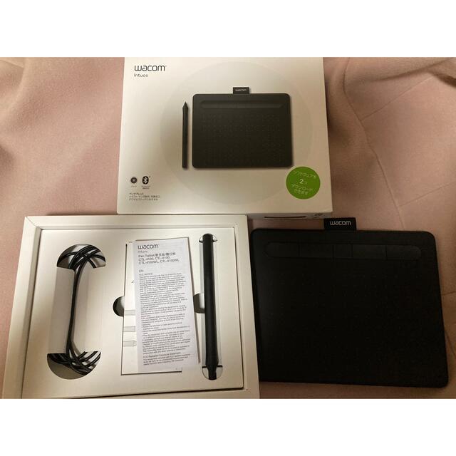 Wacom(ワコム)のワコム Intuos Small CTL-4100WL/K0 ブラック スマホ/家電/カメラのPC/タブレット(タブレット)の商品写真