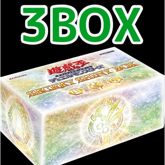 日本初の 遊戯王 シークレットシャイニーボックス BOX SHINY 遊戯王OCG　SECRET - カード