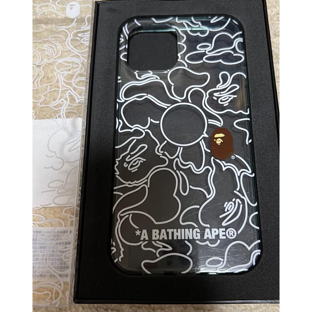 A BATHING APE(アベイシングエイプ)のiPhone12Pro用ケース A BATHING APE スマホ/家電/カメラのスマホアクセサリー(iPhoneケース)の商品写真
