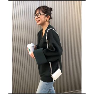 マウジー(moussy)の【M_】DOUBLE FACE KNIT カーディガン　moussy(カーディガン)