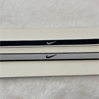 ナイキ　ヘアバンド　2本セット　黒×白　NIKE サッカー　日本代表　選手　南野(記念品/関連グッズ)